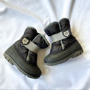 Kamik Black Snowbug Winter Boots, Toddler Size 7